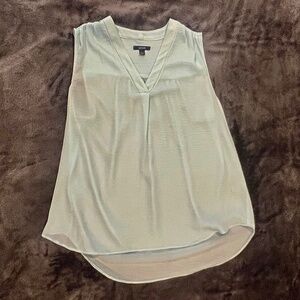 Alfani Women's Sleeveless Blouse / Pale Blue / Size Large